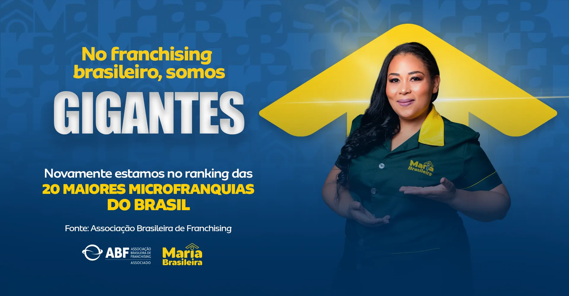 Imagem ilustrativa para o artigo No franchising brasileiro, somos gigantes: Maria Brasileira está no ranking das 20 maiores da Maria Brasileira